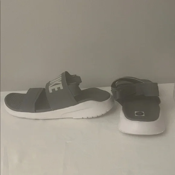 Nike Gray Sandals - Picture 7 of 11